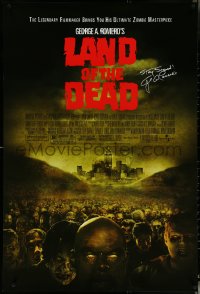 5k0434 LAND OF THE DEAD 1sh 2005 George Romero zombie horror masterpiece, stay scared!