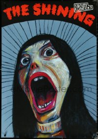 5k0272 SHINING commercial Polish 27x39 2007 Stanley Kubrick, Zebrowski art of Shelley Duvall!