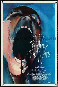 5k0557 WALL int'l 1sh 1982 Pink Floyd, Roger Waters, classic Gerald Scarfe rock & roll art!