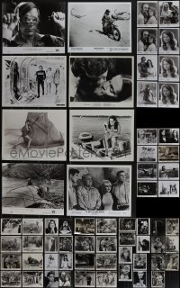 5m0448 LOT OF 63 HORROR/SCI-FI 8X10 STILLS 1960s-1970s scenes & portaits from a several movies!