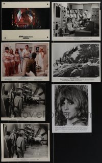 5m0525 LOT OF 7 COLOR & B/W 8X10 STILLS 1960s-1970s great scenes from a variety of movies!