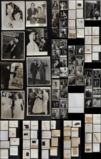 5m0452 LOT OF 57 CANDID 8X10 STILLS 1940s-1960s a variety of great behind the scenes images!