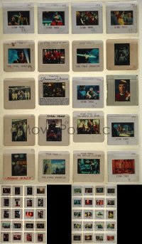 5m0389 LOT OF 60 STAR TREK MOVIE & TV 35MM SLIDES 1980s William Shatner, Leonard Nimoy & more!