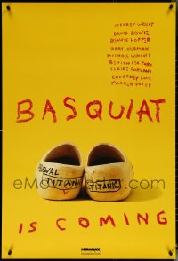 5m0911 LOT OF 8 UNFOLDED SINGLE-SIDED 27X40 BASQUIAT TEASER ONE-SHEETS 1996 Jeffrey Wright