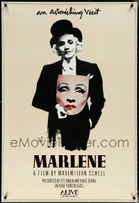 5m0931 LOT OF 6 UNFOLDED SINGLE-SIDED 27X40 MARLENE ONE-SHEETS 1984 Maximilian Schell, Dietrich!