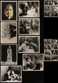 5m0474 LOT OF 22 GRETA GARBO RE-STRIKE & RE-RELEASE 8X10 STILLS 1960s-1970s great images!