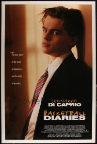 5m0924 LOT OF 7 UNFOLDED DOUBLE-SIDED 27X41 BASKETBALL DIARIES ONE-SHEETS 1995 Leonardo DiCaprio