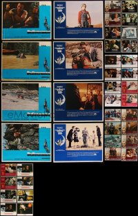 5m0247 LOT OF 60 1970S-80S LOBBY CARDS 1970s-1980s incomplete sets from a variety of movies!