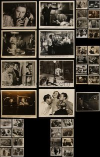 5m0462 LOT OF 41 8X10 STILLS 1930s-1970s a variety of movie scenes including lots of film noir!