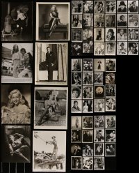 5m0447 LOT OF 71 8X10 STILLS 1940s-1970s scenes & portraits from a variety of different movies!