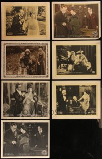 5m0294 LOT OF 7 ELSIE FERGUSON ARTCRAFT LOBBY CARDS 1920s great scenes from her silent movies!