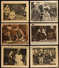 5m0300 LOT OF 6 CHARLES RAY PARAMOUNT LOBBY CARDS 1910s great images from his silent movies!