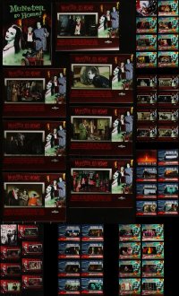 5m0379 LOT OF 63 HORROR/SCI-FI 8 1/2X11 COLOR REPRO PHOTOS 2010s cool faux lobby card-like images!