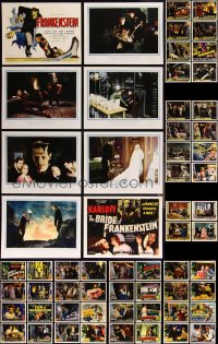 5m0423 LOT OF 68 FRANKENSTEIN MOVIE REPRO LOBBY CARDS 2010s complete sets from the best movies!