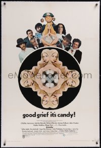 5p0449 CANDY linen 1sh 1969 Marlon Brando, Ringo Starr, Walter Matthau & pretty Ewa Aulin!