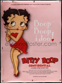 5p0391 BETTY BOOP CONFIDENTIAL linen French 1p 1997 full-length art of Max Fleischer's sexy cartoon!