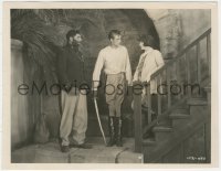 5r1755 BEAU SABREUR 8x10 key book still 1928 Gary Cooper with sword between Evelyn Brent & big guy!