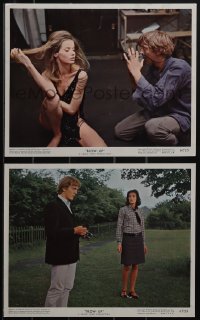 5r1940 BLOW-UP 2 color 8x10 stills 1967 great images of David Hemmings with Redgrave, Veruschka!