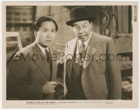 5r1765 CHARLIE CHAN AT THE CIRCUS 8x10.25 still 1936 c/u of Warner Oland & Number One Son Keye Luke!