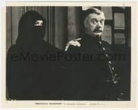 5r1771 DRACULA'S DAUGHTER 8x10.25 still 1936 c/u of hooded vampire Gloria Holden with Billy Bevan!