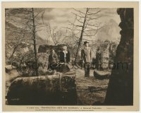 5r1777 FRANKENSTEIN MEETS THE WOLF MAN 8x10 still 1943 Ouspenskaya, Massey & Knowles outdoors!