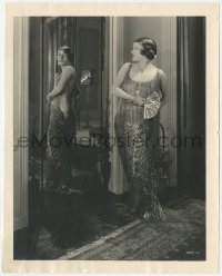 5r1784 HER HUSBAND'S TRADEMARK 8x10 still 1922 full-length Gloria Swanson standing by mirror!