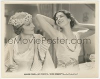 5r1789 JEWEL ROBBERY 8x10.25 still 1932 close up of beautiful Kay Francis smiling at Helen Vinson!