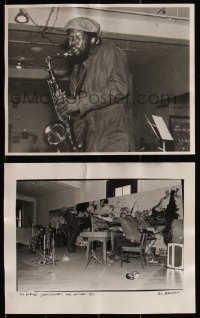 5r1942 JOE MCPHEE 2 8x10 stills 1960s great images of of the musician playing saxophone!