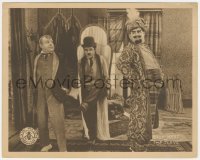 5r1749 SLAVE 8x10 LC 1917 Charlie Chaplin imitator Billy West & Oliver Babe Hardy, ultra rare!