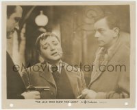 5r1798 MAN WHO KNEW TOO MUCH 8x10 still 1935 smoking Peter Lorre, directed by Alfred Hitchcock!