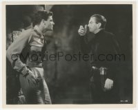 5r1800 MOST DANGEROUS GAME 8x10 still 1932 c/u of mad Russian hunter Leslie Banks & Joel McCrea!