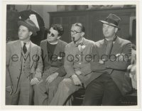 5r1807 NITWITS candid 8x10.25 still 1935 George Stevens on set with Wheeler & Woolsey by Longet!