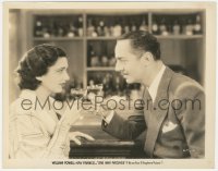 5r1813 ONE WAY PASSAGE 8x10 still 1932 c/u of lovers William Powell & Kay Francis toasting at bar!