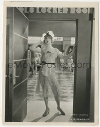 5r1814 PALMY DAYS 8x10 key book still 1931 cross-dressing Eddie Cantor sneaks in girls' locker room!