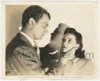 5r1828 SHADOW OF A DOUBT 8.25x10 still 1943 c/u of Joseph Cotten grabbing Teresa Wright, Hitchcock!