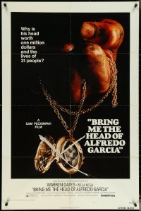 5r0365 BRING ME THE HEAD OF ALFREDO GARCIA style A 1sh 1974 worth one million dollars & 21 lives!