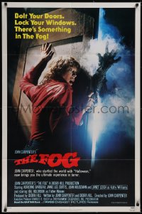 5r0491 FOG style B 1sh 1980 John Carpenter, what you can't see won't hurt you, it'll kill you!