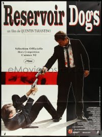 5r0072 RESERVOIR DOGS French 1p 1992 Tarantino, different image of Harvey Keitel & Steve Buscemi!