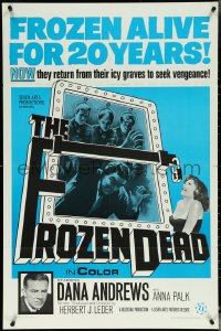 5r0508 FROZEN DEAD 1sh 1967 Dana Andrews, Anna Palk, frozen alive for 20 years!