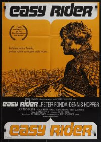 5r0199 EASY RIDER German R1970s Peter Fonda, motorcycle biker classic directed by Dennis Hopper