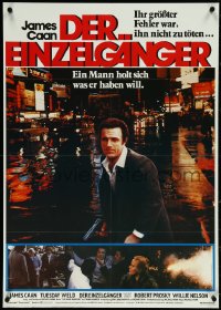 5r0233 THIEF German 1981 Michael Mann, cool image of James Caan, Violent Streets!