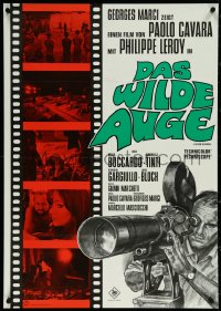 5r0241 WILD EYE German 1968 AIP, psycho cameraman used a camera like most men use a woman!