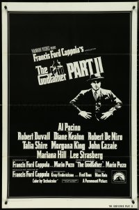 5r0528 GODFATHER PART II int'l 1sh 1974 Francis Ford Coppola classic crime sequel, Best Picture!