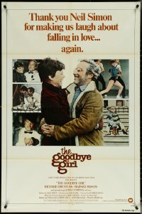 5r0535 GOODBYE GIRL 1sh 1977 images of Richard Dreyfuss & Marsha Mason, written by Neil Simon!