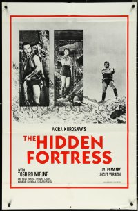 5r0561 HIDDEN FORTRESS 1sh R1984 Kurosawa's Kumonosu Jo, samurai Toshiro Mifune!