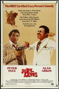 5r0592 IN-LAWS 1sh 1979 classic Peter Falk & Alan Arkin screwball comedy!