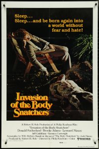 5r0608 INVASION OF THE BODY SNATCHERS style B int'l 1sh 1978 Kaufman remake, cool & different!