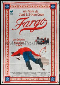 5r0088 FARGO Italian 1p 1996 a homespun murder story from the Coen Brothers, great image!