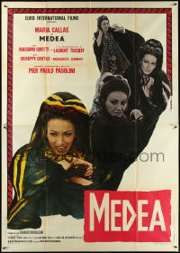 5r0108 MEDEA Italian 2p 1969 Pier Paolo Pasolini, Greek Maria Callas, written by Euripides!