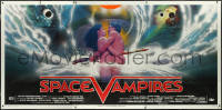 5r0113 LIFEFORCE Italian 3p 1985 Space Vampires, Symeoni, different naked couple, ultra rare!